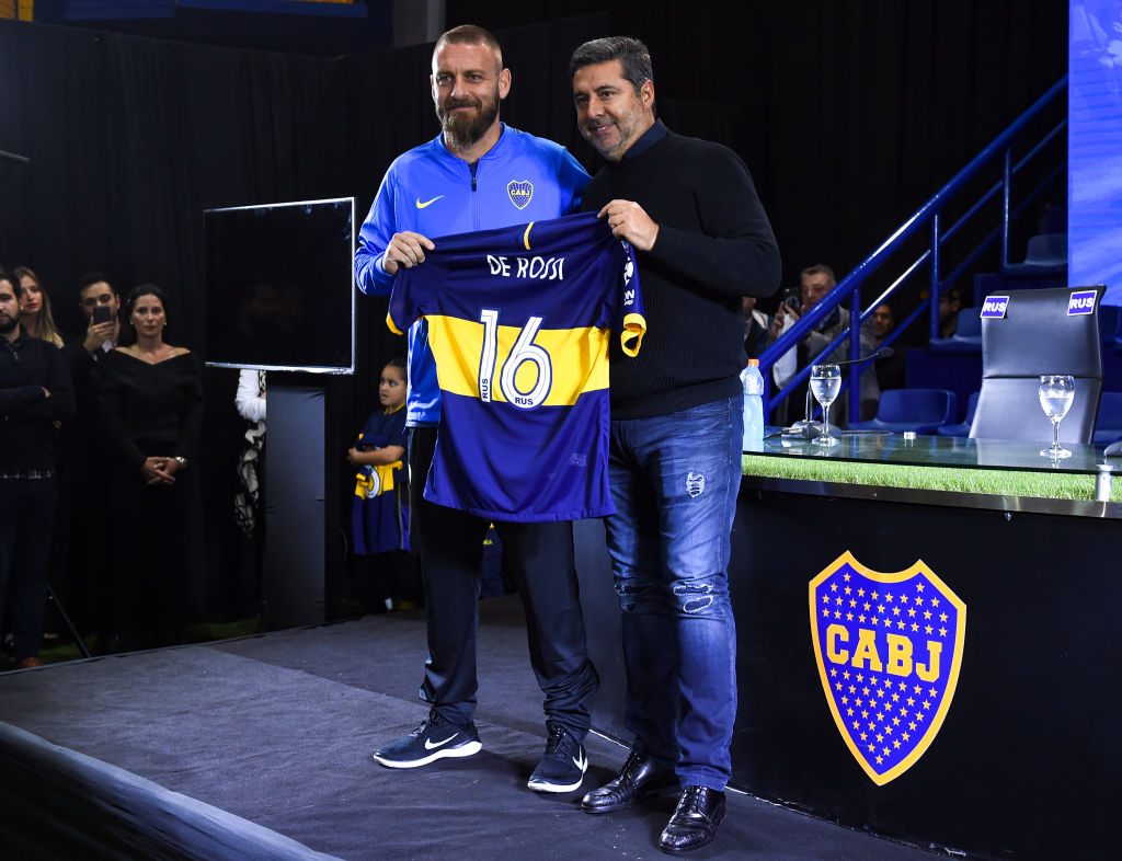 Boca Juniors Daniele De Rossi