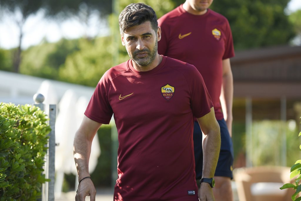 fonseca AS Roma, sessione di allenamento al Centro sportivo di TrigoriaAS Roma, sessione di allenamento al Centro sportivo di Trigoria