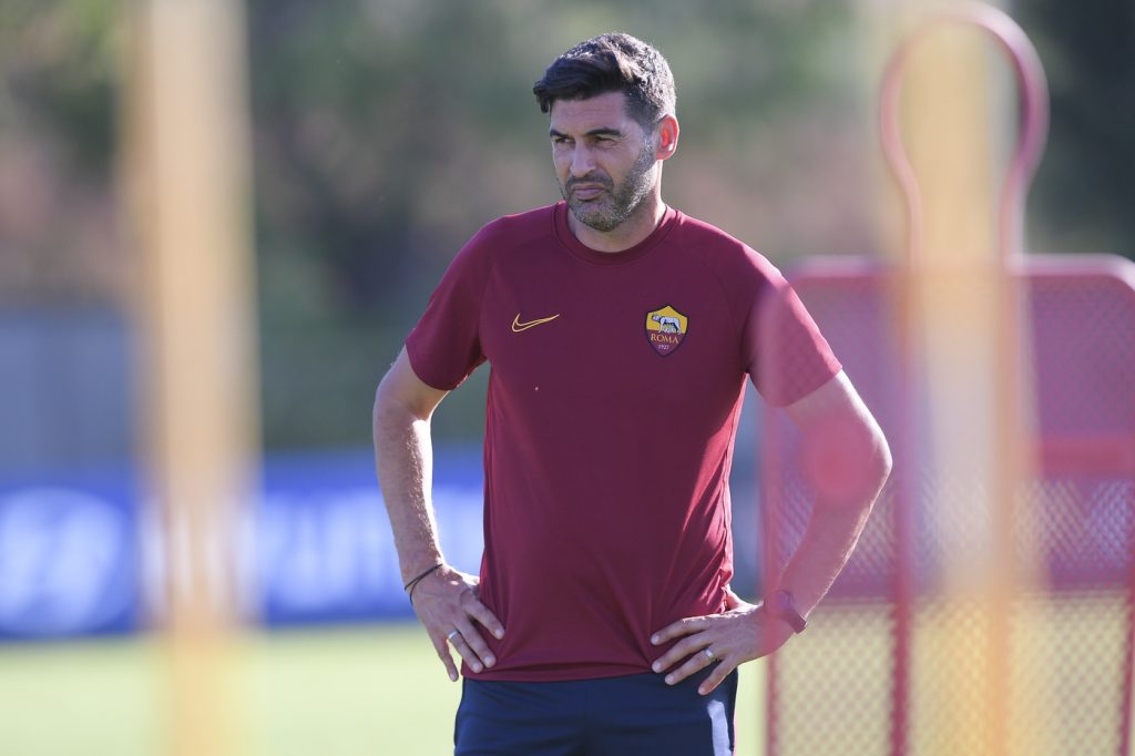 fonseca AS Roma, sessione di allenamento al Centro sportivo di TrigoriaAS Roma, sessione di allenamento al Centro sportivo di Trigoria
