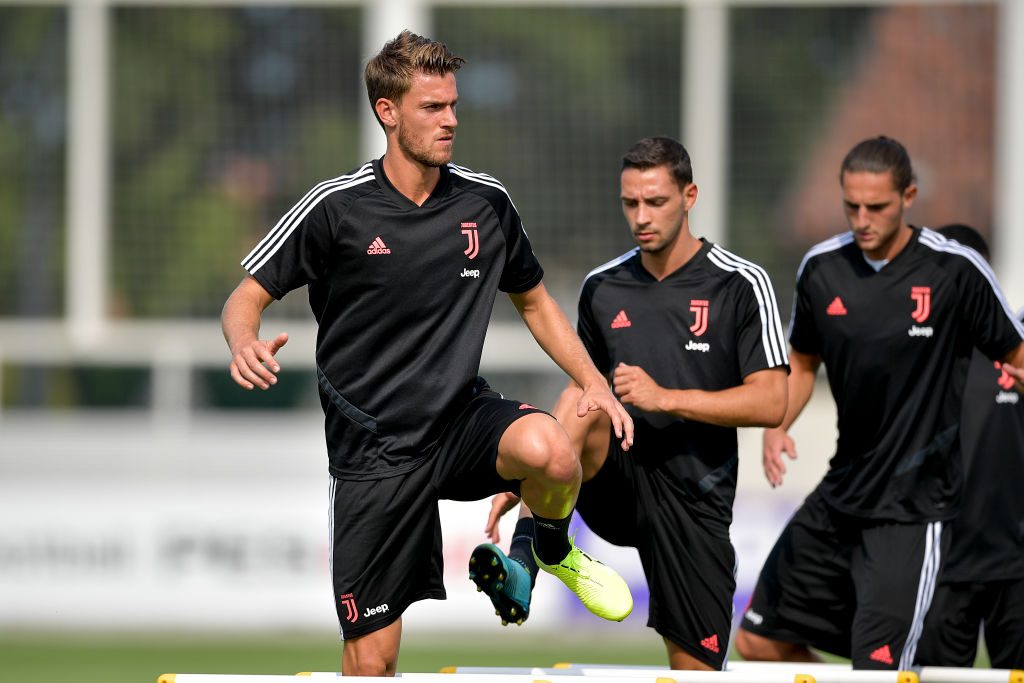 rugani Juventus Training Session