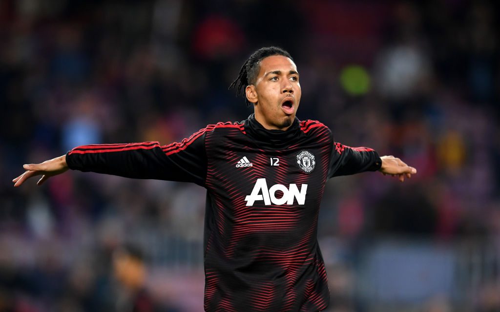 smalling FC Barcelona v Manchester United - UEFA Champions League Quarter Final: Second Leg