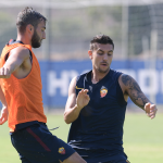 Cristante Pellegrini trigoria-allenamento-42