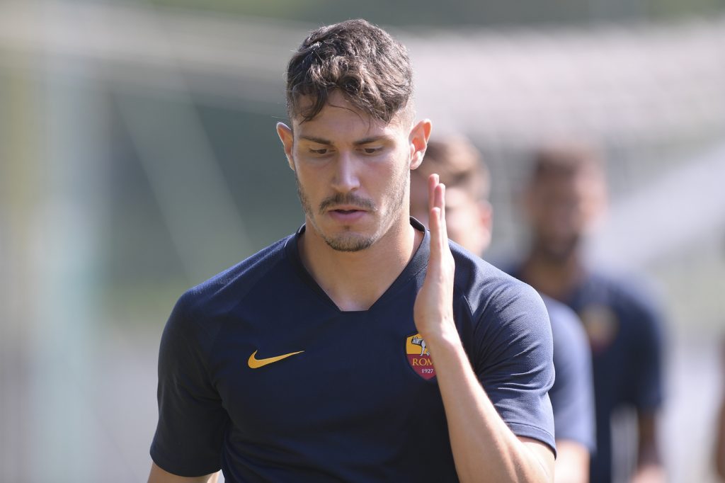 Cetin AS Roma, allenamento a Trigoria