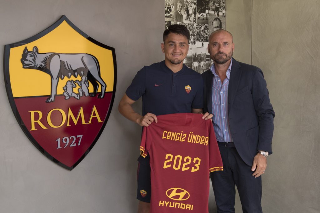 AS Roma, Cengiz Under rinnova il contratto