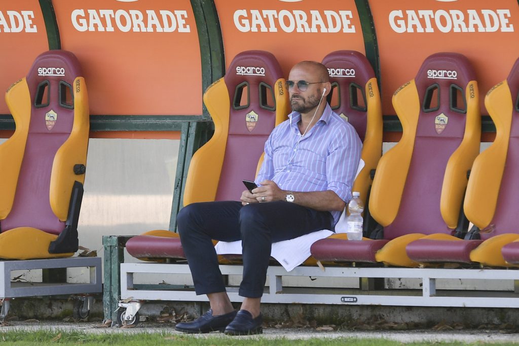 AS Roma, allenamento a Trigoria