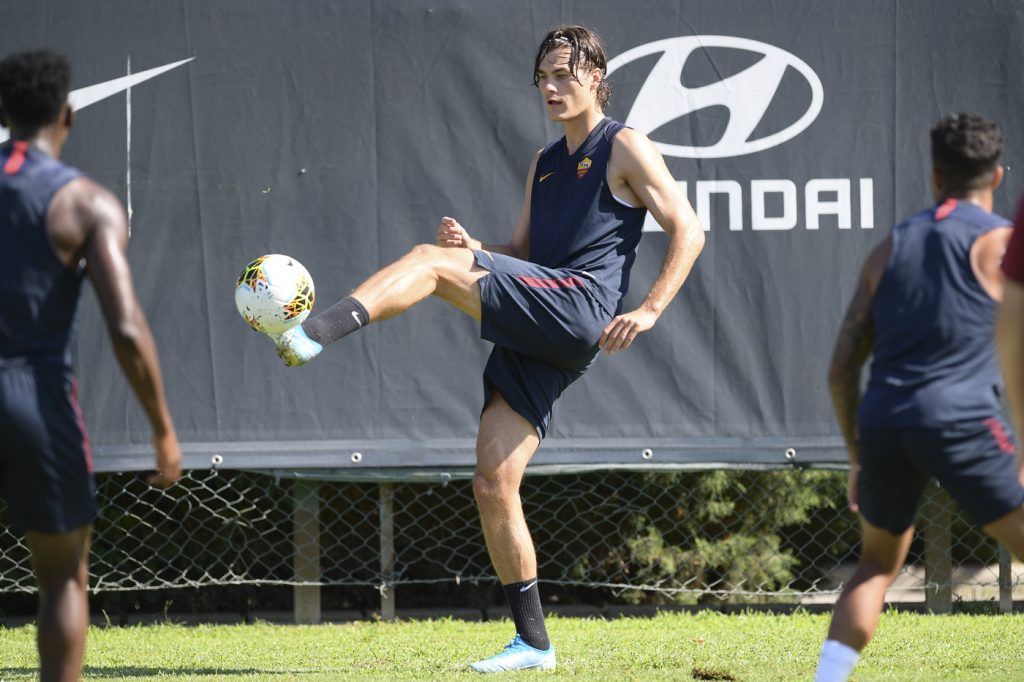 AS Roma, allenamento a Trigoria