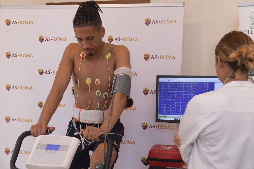 AS Roma, visite mediche del nuovo giocatore Chris Smalling