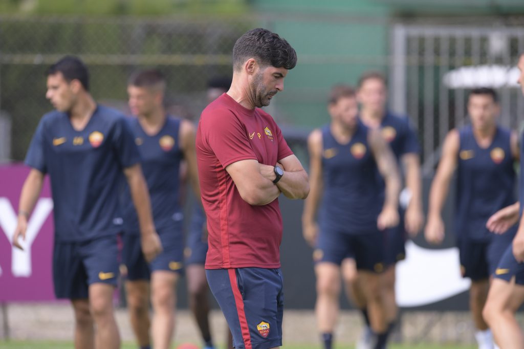 AS Roma_Trigoria_Allenamento_Fonseca