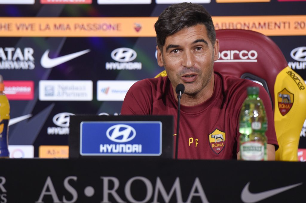 AS Roma, conferenza stampa Paulo FonsecaAS Roma, conferenza stampa Paulo Fonseca