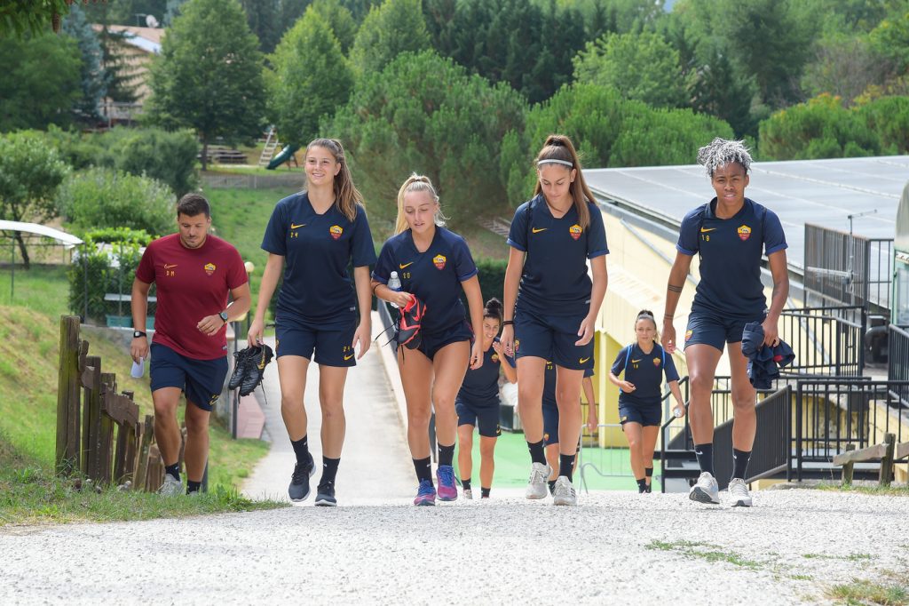AS Roma, ritiro a Norcia per la squadra femminile