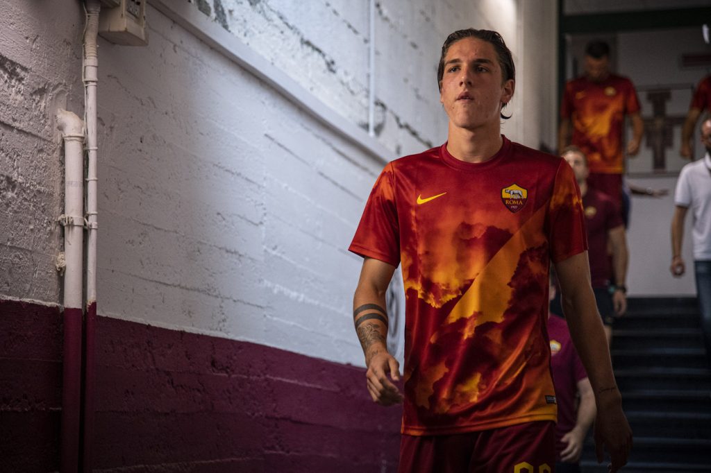 zaniolo Arezzo vs AS Roma - Partita amichevole
