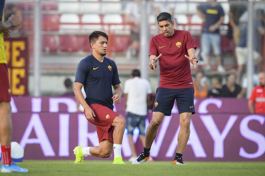 under fonseca AS Roma, amichevole pre campionato con l'Athletic Club Bilbao