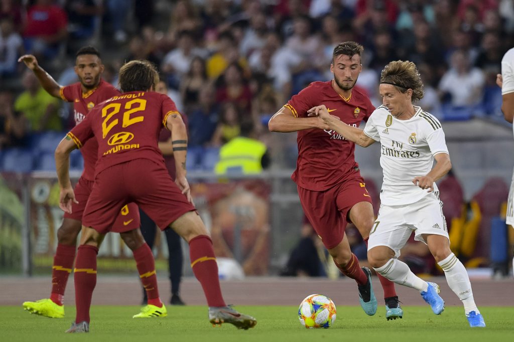 modric cristante zaniolo Roma vs Real Madrid - Mabel Green Cup