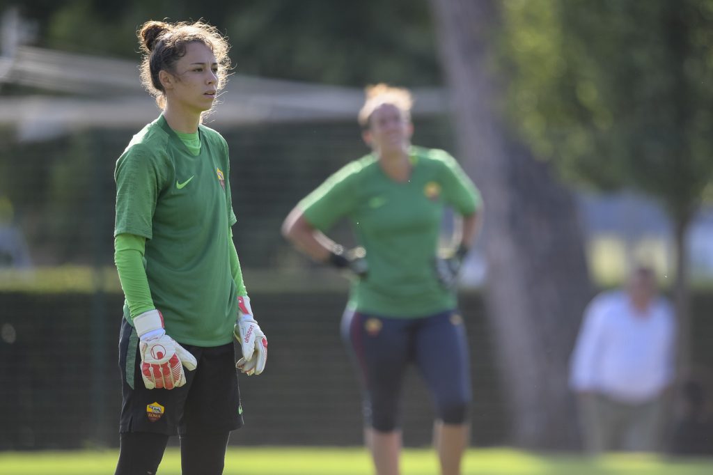 AS Roma Femminile_allenamento_Ceasar