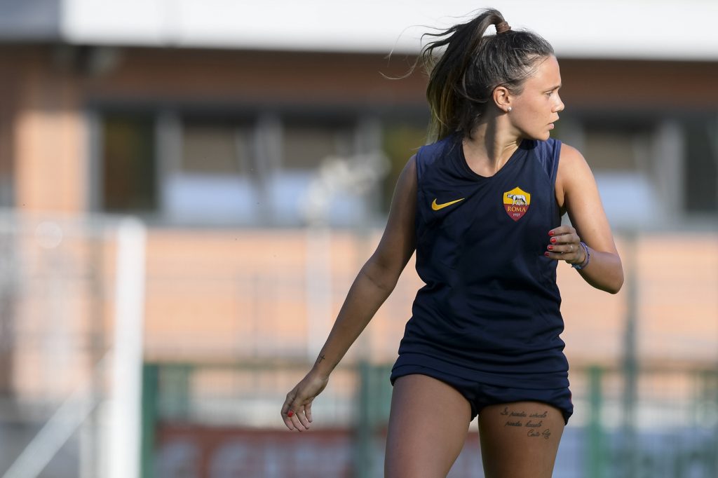 AS Roma Femminile_allenamento_Serturini