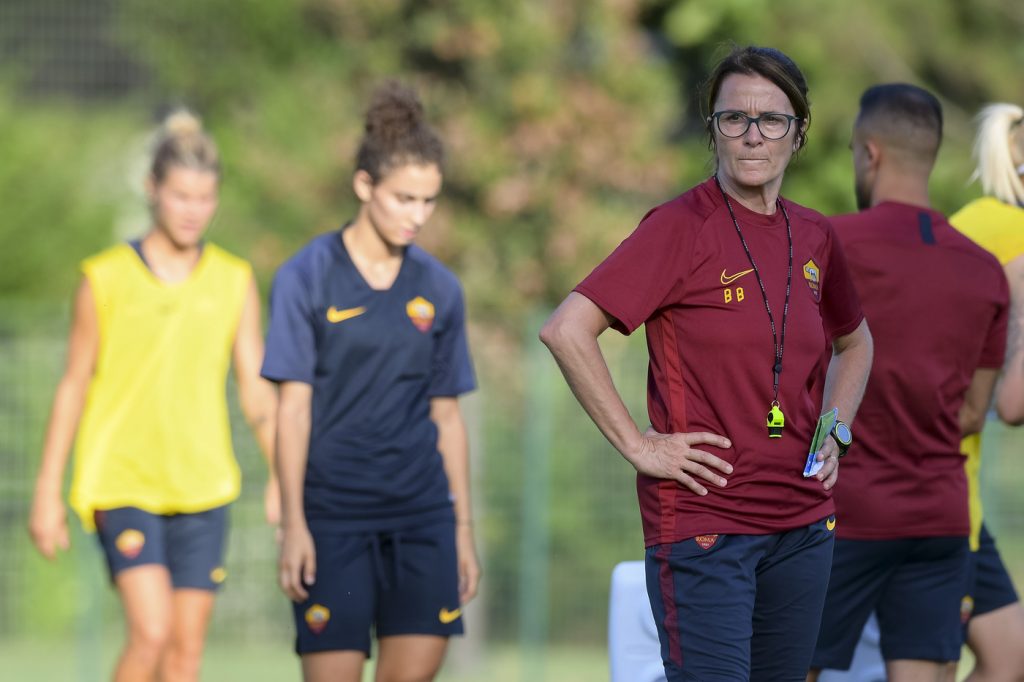 AS Roma Femminile_allenamento_Bavagnoli