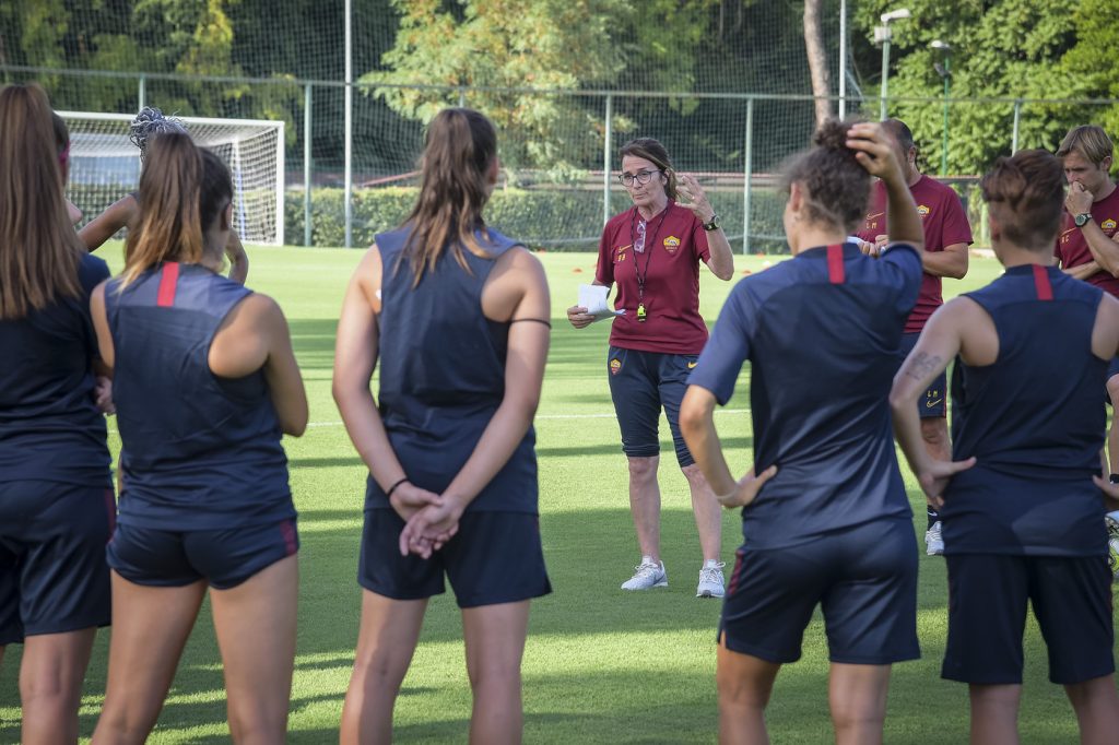 AS Roma Femminile_allenamento_Bavagnoli