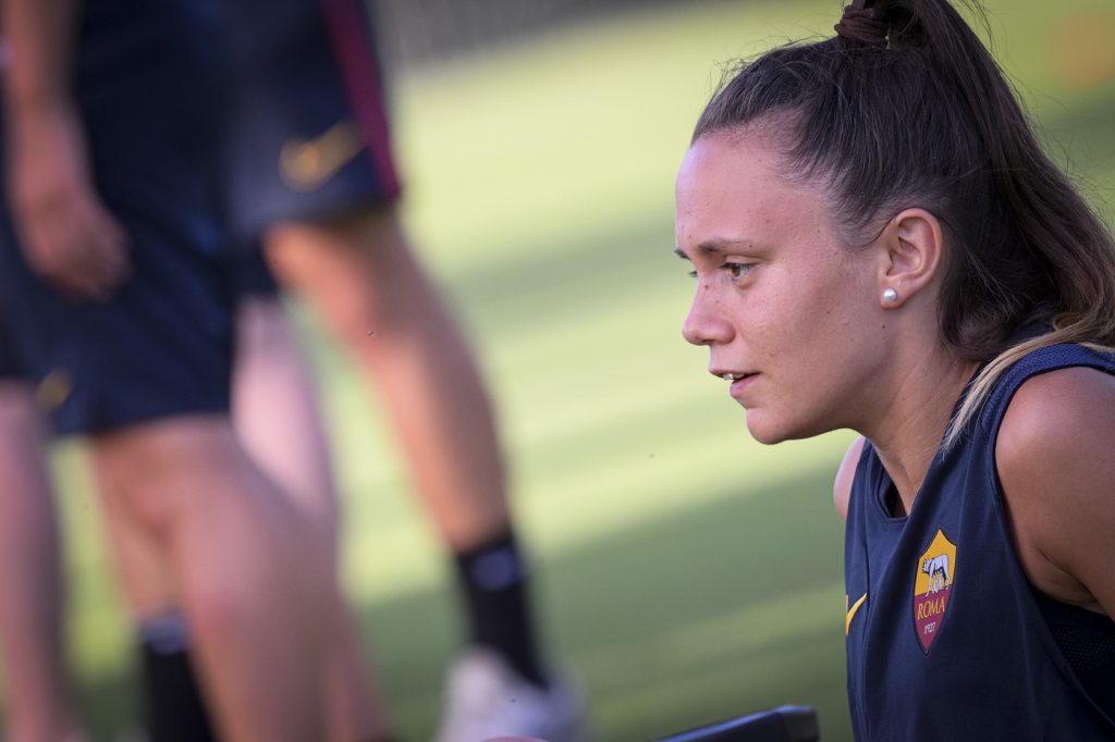 AS Roma Femminile_allenamento_Serturini