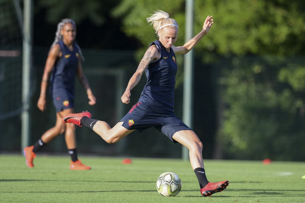 AS Roma Femminile_allenamento_Erzen