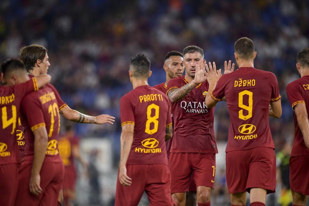 kolarov dzeko Roma vs Real Madrid - Mabel Green Cup