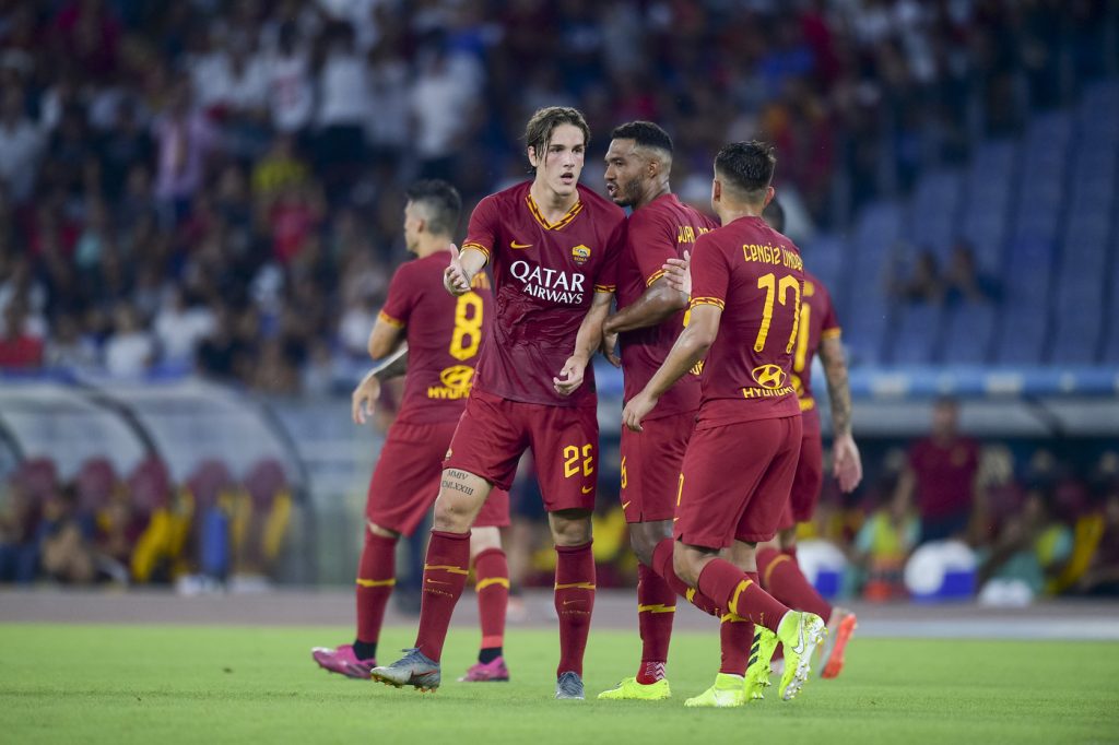 zaniolo jesus under Roma vs Real Madrid - Mabel Green Cup