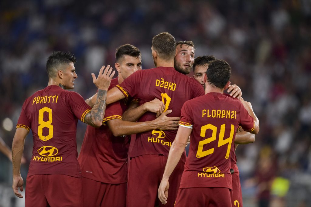 roma-real-madrid-19 florenzi dzeko cristante