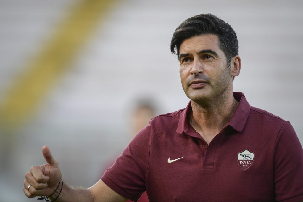 fonseca AS Roma, amichevole pre campionato con l'Athletic Club Bilbao