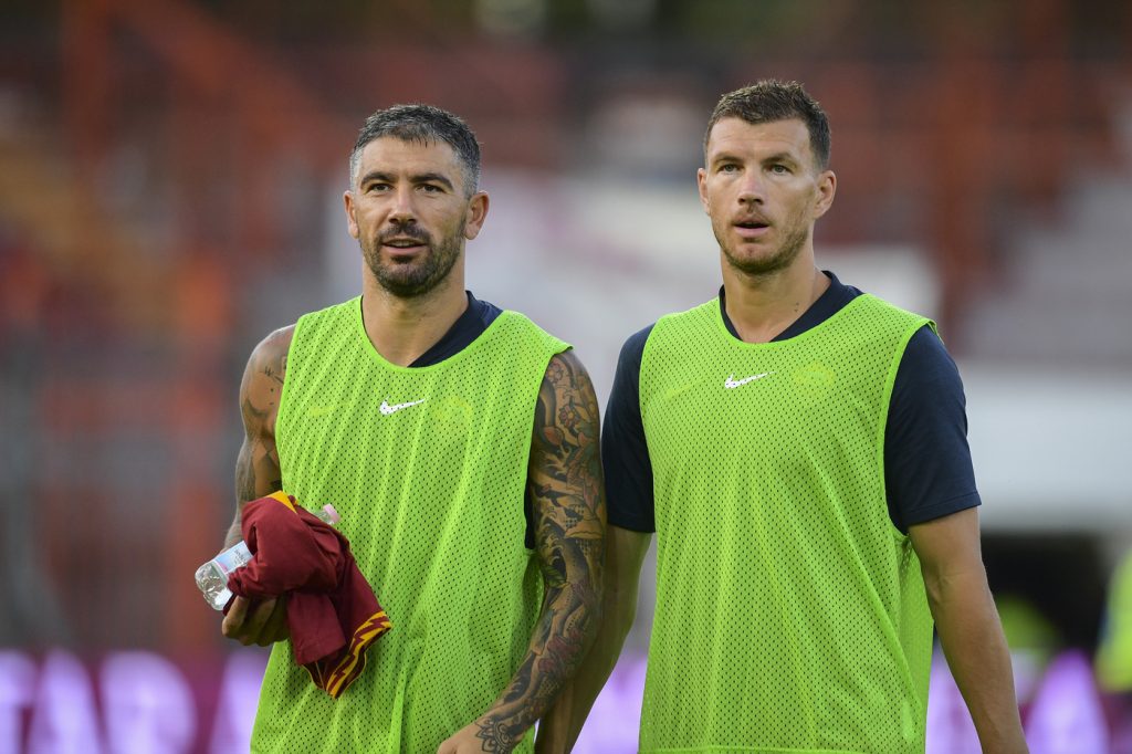 dzeko kolarov AS Roma, amichevole pre campionato con l'Athletic Club Bilbao