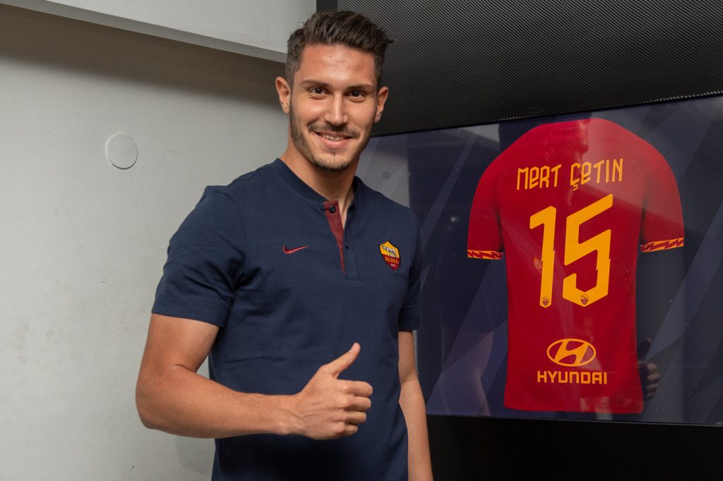 AS Roma, la prima giornata del calciatore Mert Cetin