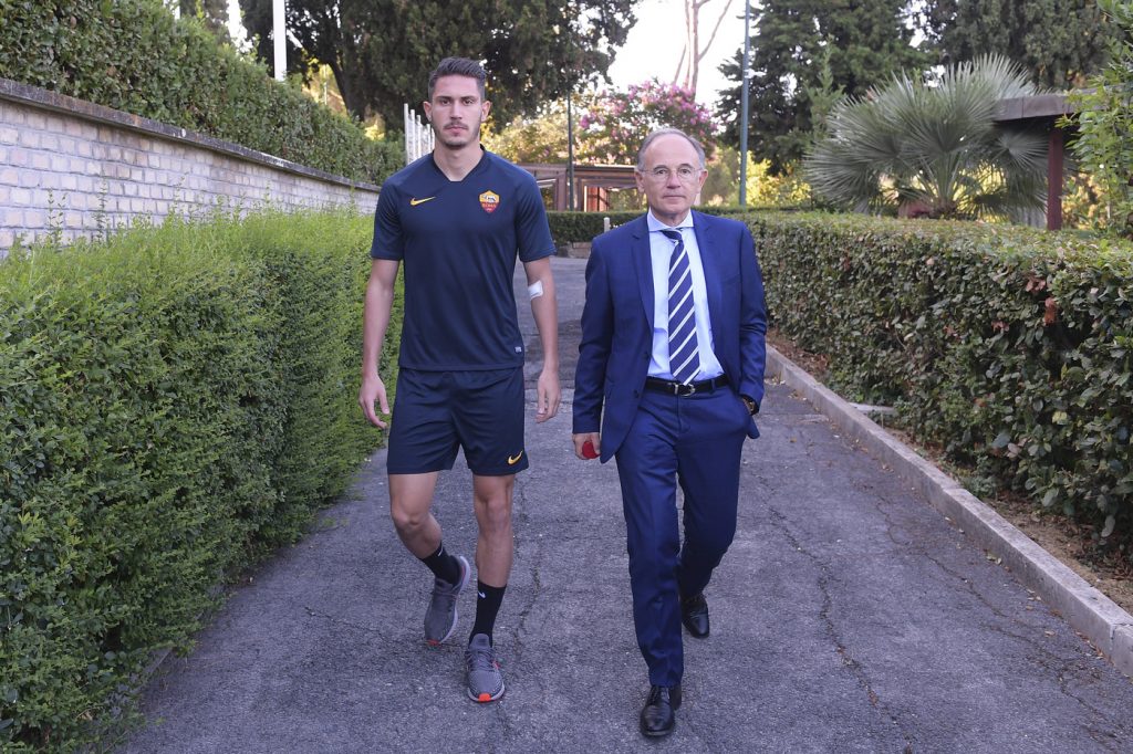 causarano AS Roma, la prima giornata del calciatore Mert Cetin