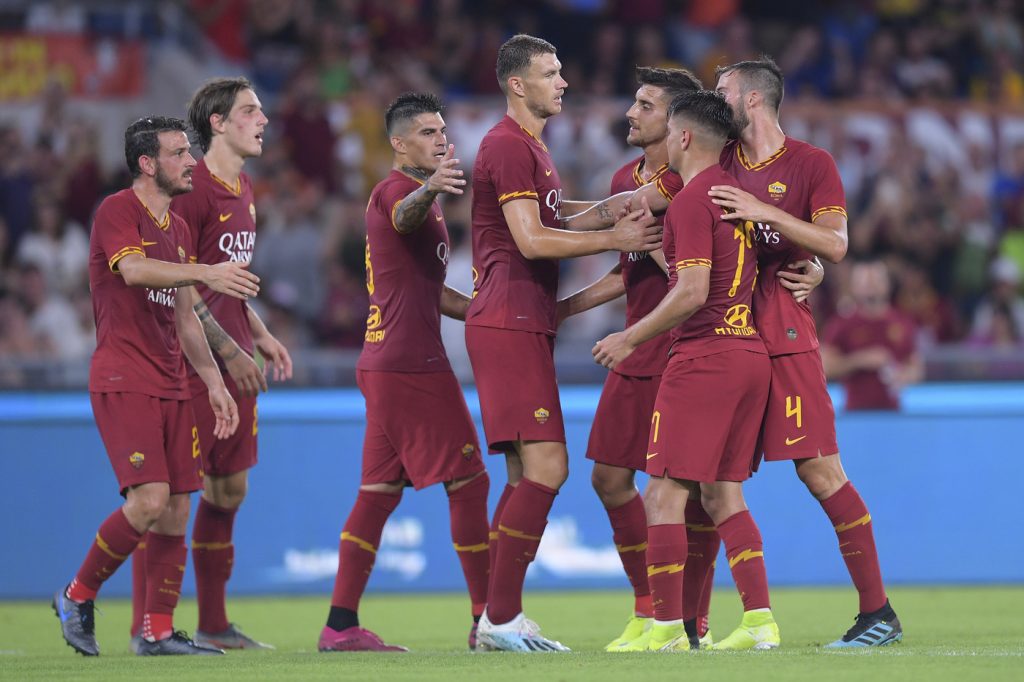 dzeko Roma vs Real Madrid - Mabel Green Cup