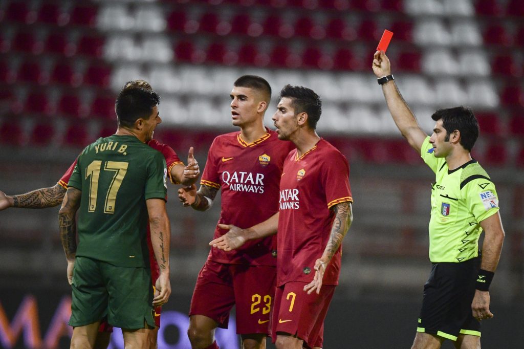 pellegrini mancini yuri AS Roma, amichevole pre campionato con l'Athletic Club Bilbao