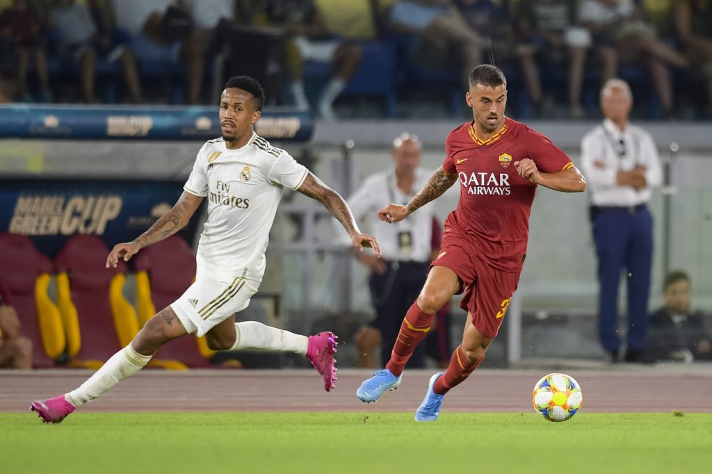 spinazzola Roma vs Real Madrid - Mabel Green Cup