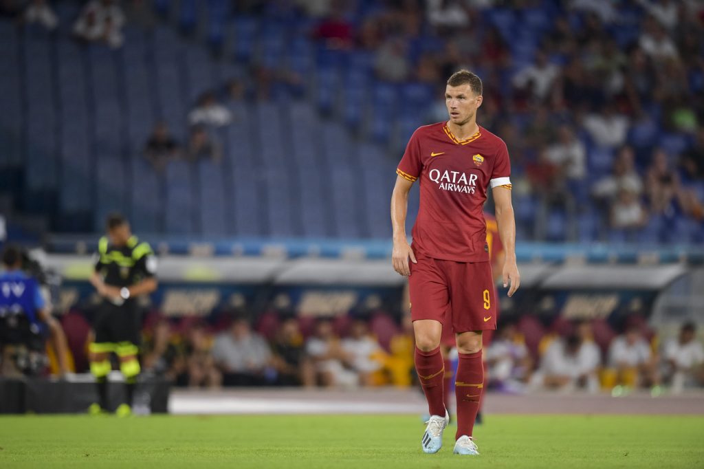 dzeko Roma vs Real Madrid - Mabel Green Cup