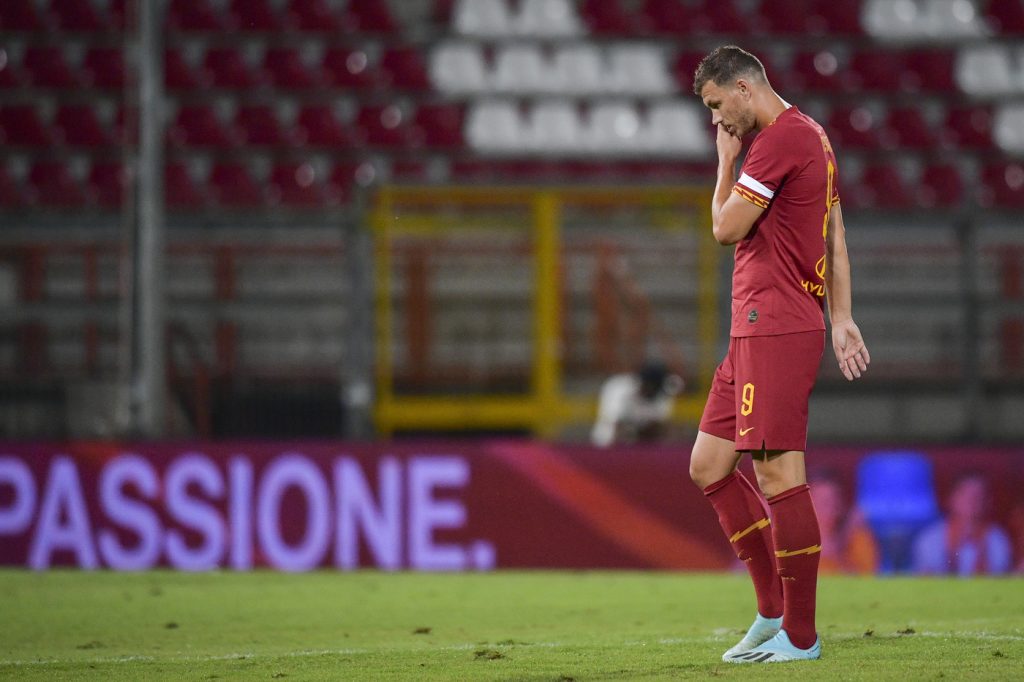 dzeko AS Roma, amichevole pre campionato con l'Athletic Club Bilbao
