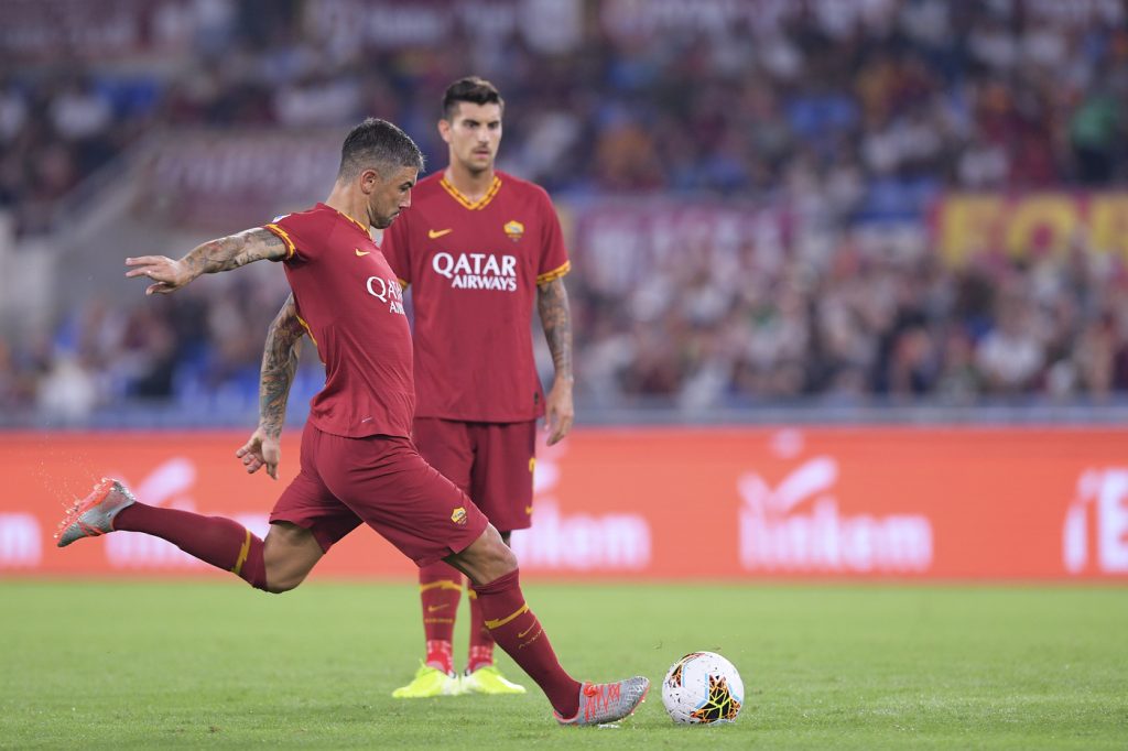 pellegrini kolarov Roma vs Genoa - Serie A TIM 2019/2020