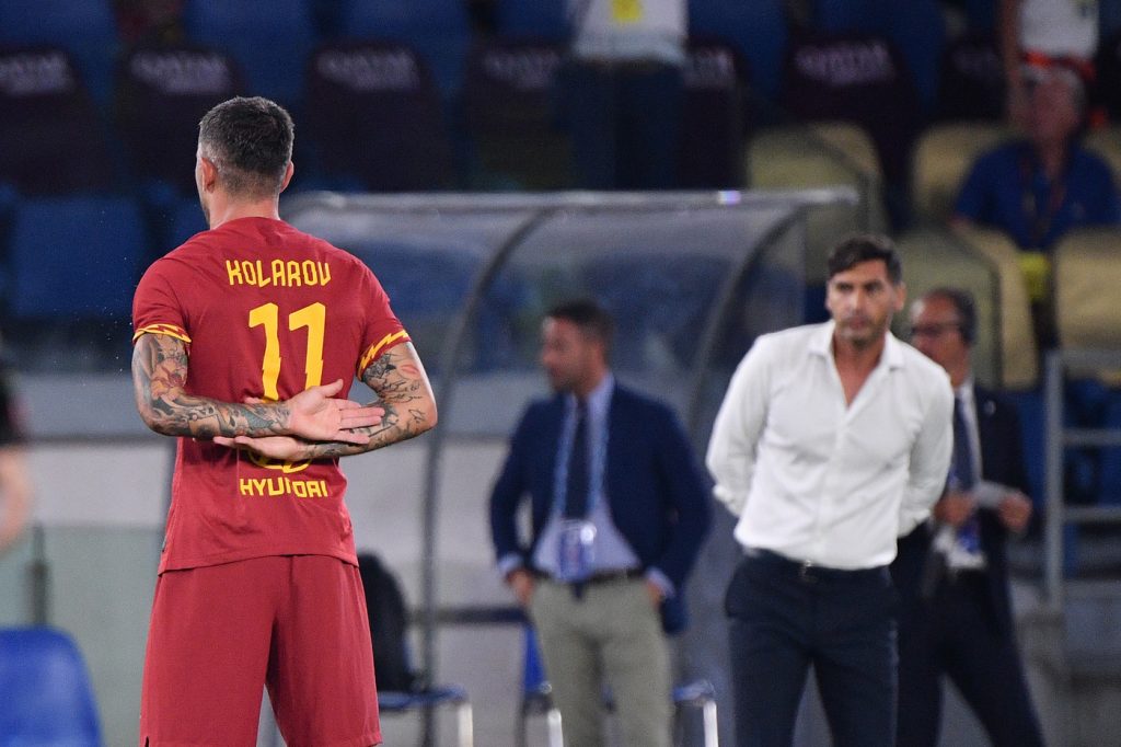 kolarov fonseca Roma vs Genoa - Serie A TIM 2019/2020