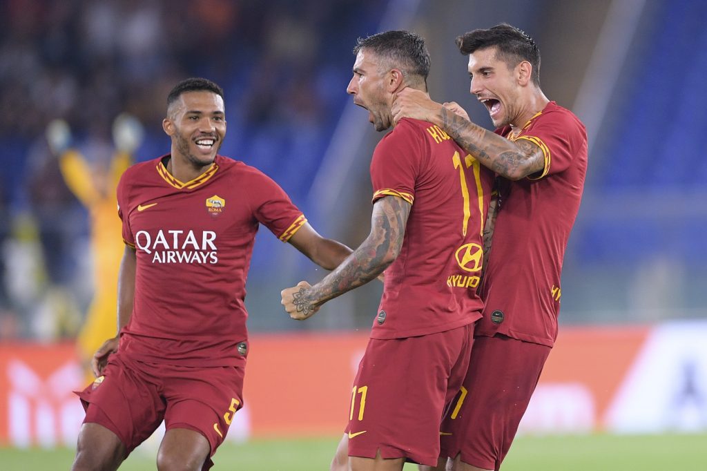 kolarov pellegrini jesus Roma vs Genoa - Serie A TIM 2019/2020