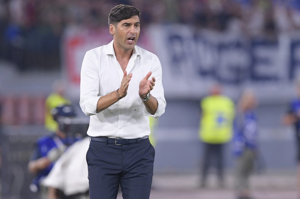 fonseca Roma vs Genoa - Serie A TIM 2019/2020