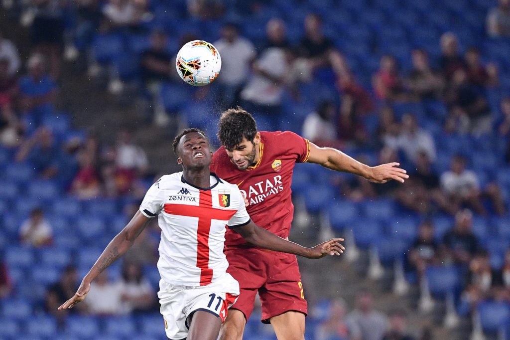 fazio kouame Roma vs Genoa - Serie A TIM 2019/2020