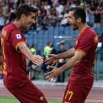 pellegrini mkhitaryan roma-sassuolo-gettyimages-1168597889-594x594