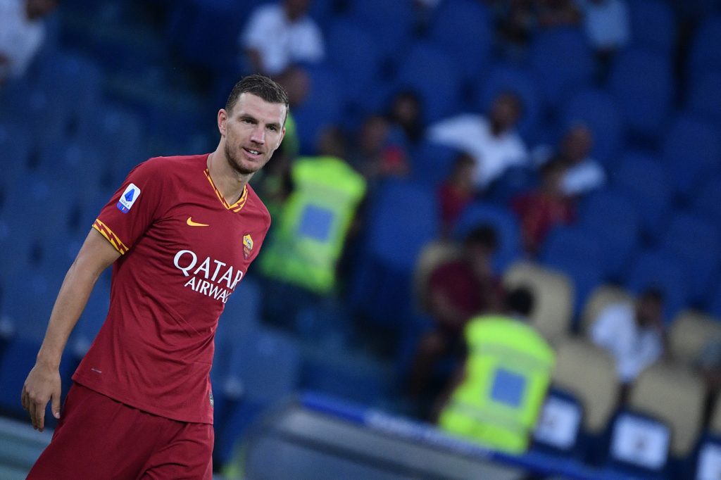 dzeko Roma vs Sassuolo - Serie A TIM 2019/2020