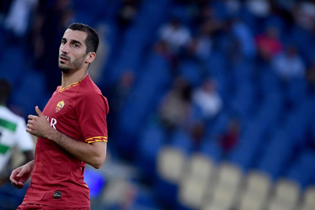mkhitaryan Roma vs Sassuolo - Serie A TIM 2019/2020