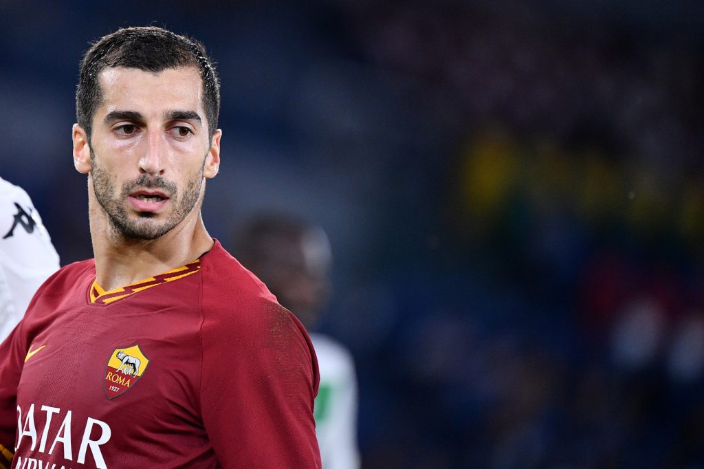 mkhitaryan Roma vs Sassuolo - Serie A TIM 2019/2020