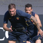 Santon Florenzi trigoria-allenamento-41