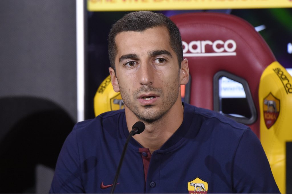 AS Roma, La conferenza stampa di presentazione di Henrikh Mkhitaryan
