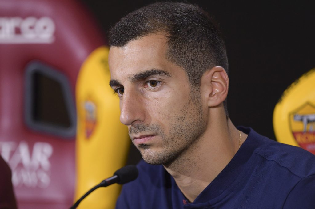 AS Roma, La conferenza stampa di presentazione di Henrikh Mkhitaryan