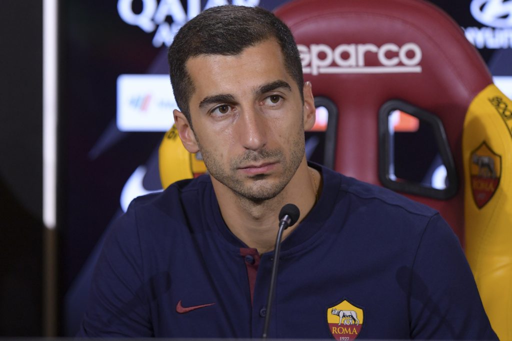 AS Roma, La conferenza stampa di presentazione di Henrikh Mkhitaryan