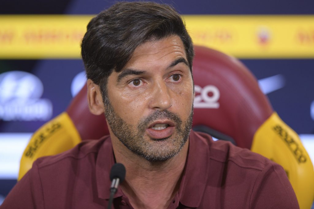 AS Roma, la conferenza stampa di Paulo Fonseca