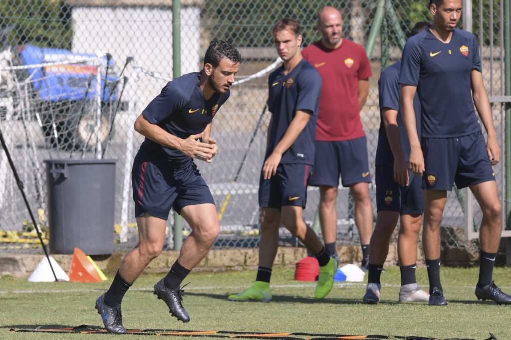 Fonseca AS Roma, allenamento mattutino a TrigoriaAS Roma, allenamento mattutino a Trigoria